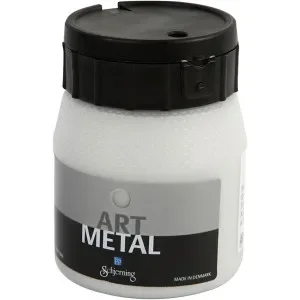 Begränsat antal Hobbyfärg Metallic, silver (5110), 250ml/ 1 flaska