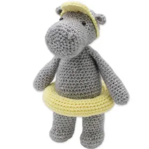 Gör det själv/DIY set Henny Hippo Virkning Kampanj