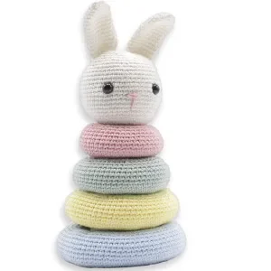 Gör det själv/DIY set Stacking Bunny Virkning Fri frakt