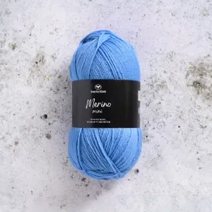 I lager Svarta Fåret Merino Mini Garn 111 Vågor