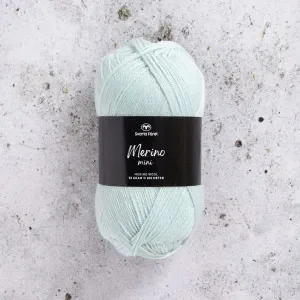 Erbjudande Svarta Fåret Merino Mini Garn 108 Hint Of Mint