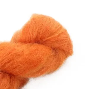 Cowgirlblues Fluffy Mohair Unicolor Morotsjuice Säker betalning