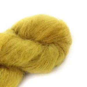 Cowgirlblues Fluffy Mohair Unicolor Senap Outlet