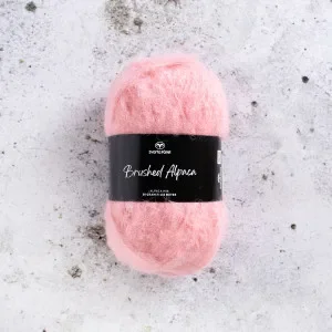 Svarta Fåret Brushed Alpaca Garn 23 Persika Lägg i varukorgen