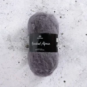 Köp nu Svarta Fåret Brushed Alpaca Garn 14 Mellangrå