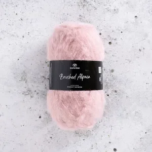 Svarta Fåret Brushed Alpaca Garn 15 Blush Beställ nu