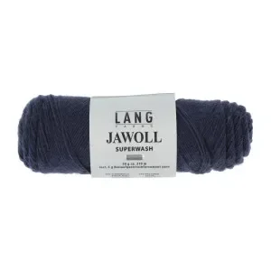 Populärt val Lang Yarns Garn Jawoll 25 Marin