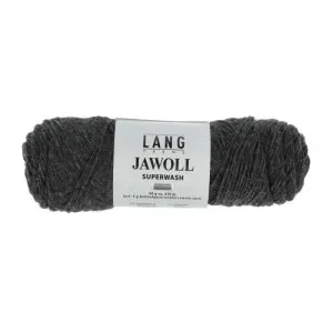 Rabatt Lang Yarns Garn Jawoll 70 Antracit Melange