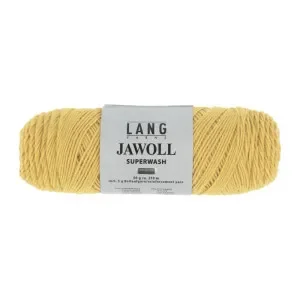 Billigare Lang Yarns Garn Jawoll 250 Ljus guldgul