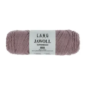 Lang Yarns Garn Jawoll 348 Mörk Gammelrosa Fri frakt