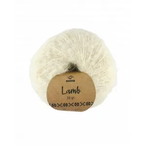 Navia Lamb Garn 1301 Vit Fynd