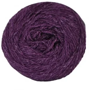 Hjertegarn Wool Silk Garn 3028 Mörk Lila Kampanj