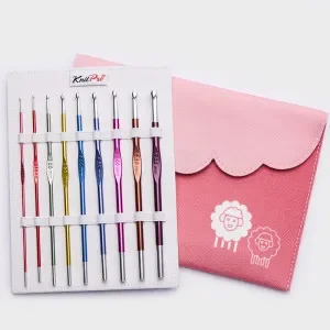 KnitPro Zing Virknålsset Aluminium 2-6mm 9 storlekar Rea