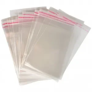 Infinity Hearts Cellofanpåse med limförslutning Clear 7x9cm – 100 st. Fynd