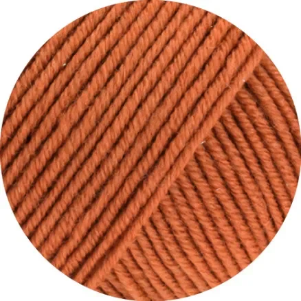 Erbjudandepris Lana Grossa Garn Cool Wool 2116 Orange Brun