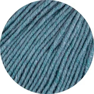 Lana Grossa Cool Wool Melange Garn 433 Dove Blue Melange Begränsad tid