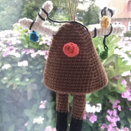 DingelDangel Rudolf av Rito Krea – Rudolf virkmönster 15 cm. Beställ nu