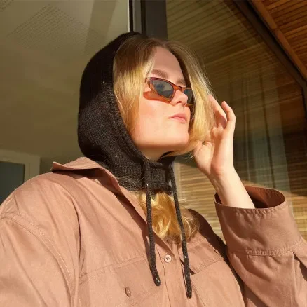 LykkeHood by Lykke Strik – Garnpaket till LykkeHood i One Size Sänkt pris