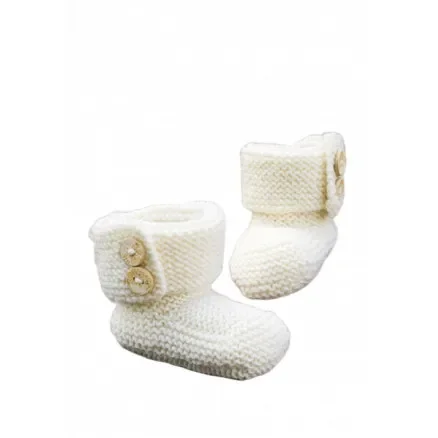 Järbo Babystövlar – Baby Tofflor Stick-mönster strl. Prematur – 1/2 år Outlet
