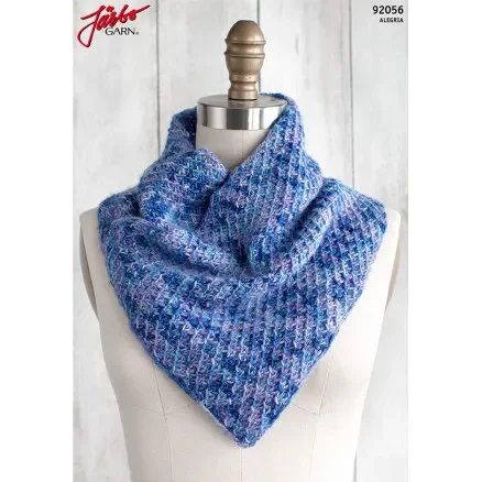 Begränsat erbjudande Racimo Cowl – Halsduk Stick-mönster 90x24cm
