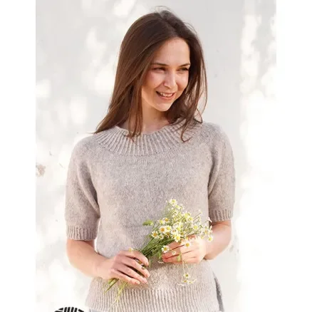 Daisy Lane by DROPS Design – Tröja Stickmönster str. XS – XXL Snabb frakt