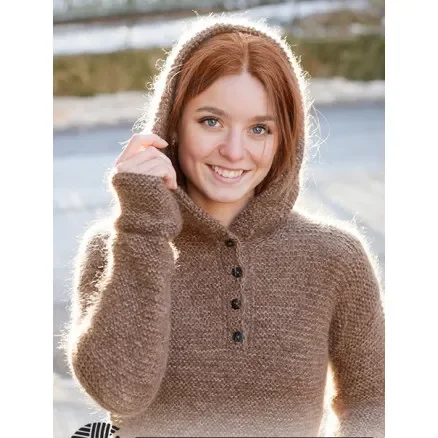 Woodland Pixie by DROPS Design – Tröja Stickmönster str. S – XXXL Populär