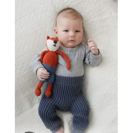 Köp online Early Nap Pants by DROPS Design – Baby Byxor Stickmönster Str. Prematur – 3/4 år