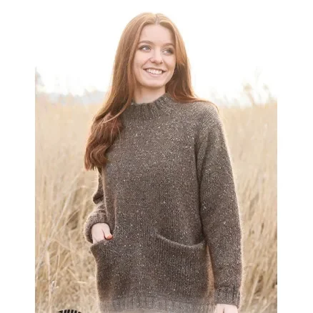 Autumn Woods by DROPS Design – Tröja Stickmönster str. XS – XXL Beställ nu