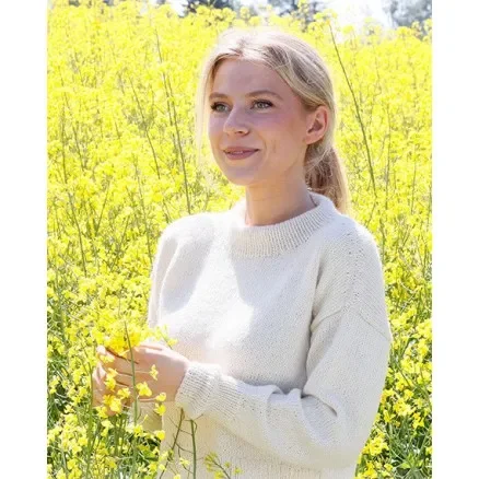 Camomile by DROPS Design – Tröja Stickmönster str. S – XXXL Utförsäljning