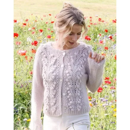 Tree of Life by DROPS Design – Cardigan Stickmönster str. S – XXXL Köp nu
