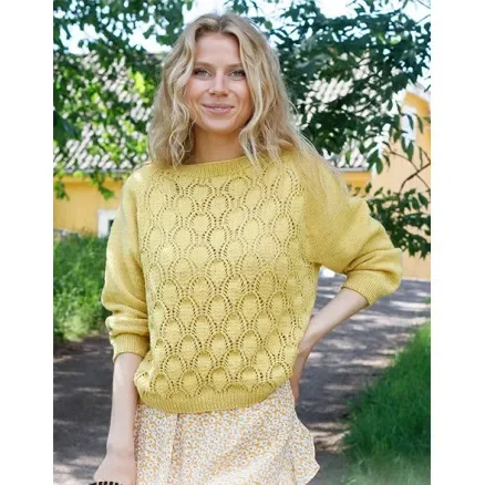 Begränsad tid Queen Bee by DROPS Design – Tröja Stickmönster str. S – XXXL