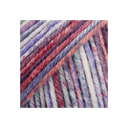 DROPS Fiesta Garn Print 43 Mulberry Kampanjpris