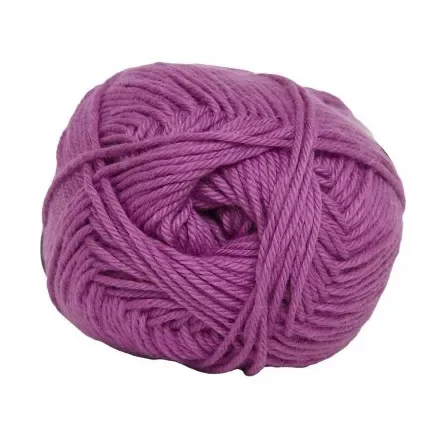 Kampanj Hjertegarn Cotton nr. 8 Garn 5380 Ljung
