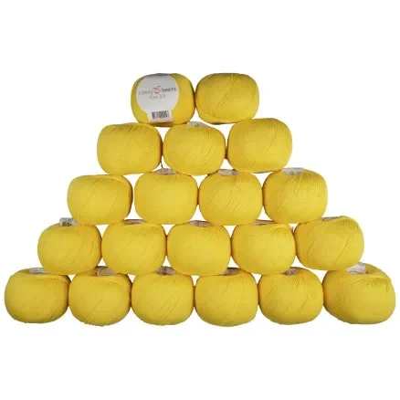 Infinity Hearts Rose 8/4 Garnpaket Unicolor 179 Gul – 20 st Endast idag