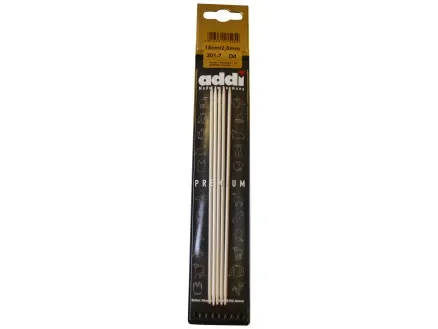 Kundfavorit Addi Strumpstickor Aluminium 15 cm 2,50 mm / 5.9in US1½