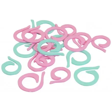 Billig Infinity Hearts Maskmarkörer Split 2 storlekar 20 st Assorterade färger färger