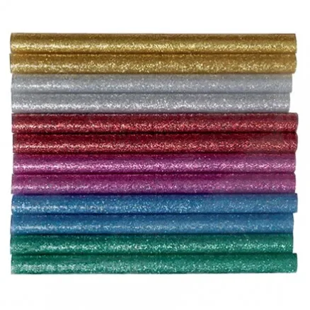 Hobby Line Limstift Mica 7,2 mm 10 cm Ass. Färger – 12 st. Kampanjpris