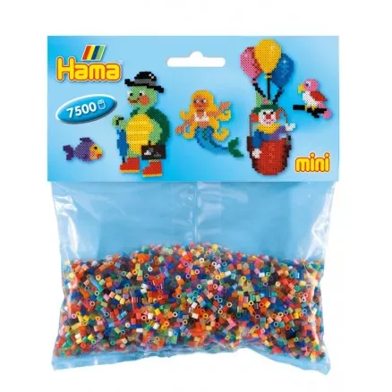 Säker betalning Hama Mini Pärlor 583 Mix Bag 47 Ass. färger – 7 500 st.