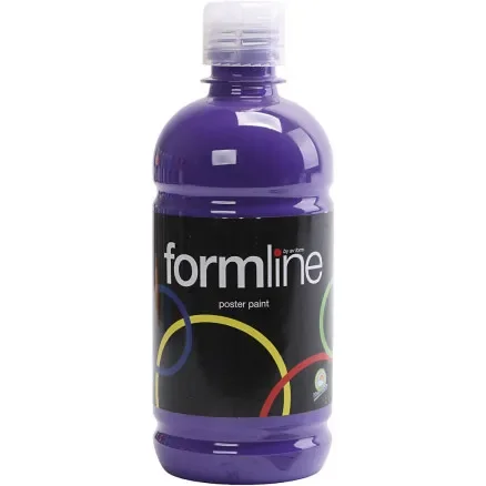 Fynd Temperafärg Matt, violet, 500 ml/ 1 flaska