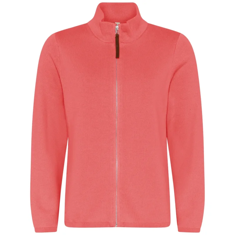 Skovhuus Kvinna Stickad Kofta Blossom Red XL Kampanj