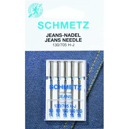 Erbjudande Schmetz Jeans 100 Symaskinsnålar – 5 st.