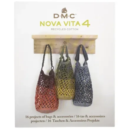 DMC Nova Vita 4 Receptbok – 16 Väskor & tillbehör (EN/DE/NL) Kundfavorit