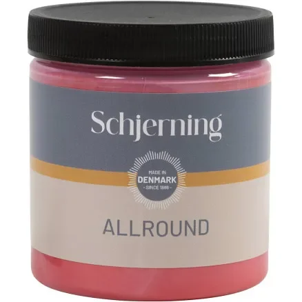 Utomhusfärg, silkesmatt, primärröd, 250 ml/ 1 flaska Endast idag
