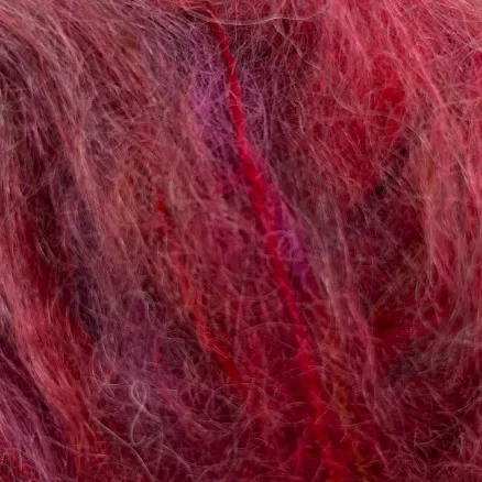 Permin Bella Mohair Garn 59 Rödvin risnedsättning
