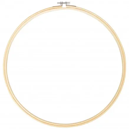 Infinity Hearts Broderiring Bambu Natur 30cm Trygg betalning