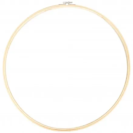 Utförsäljning Infinity Hearts Broderiring Bambu Natur 40cm