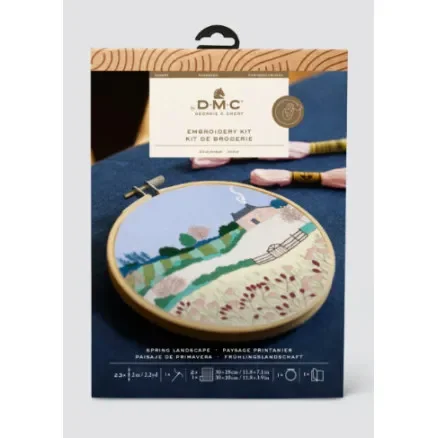 Designer Collection Broderi-Kit Vårlandskab risnedsättning