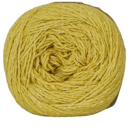 Hjertegarn Wool Silk Garn 3019 Gul Extra rabatt