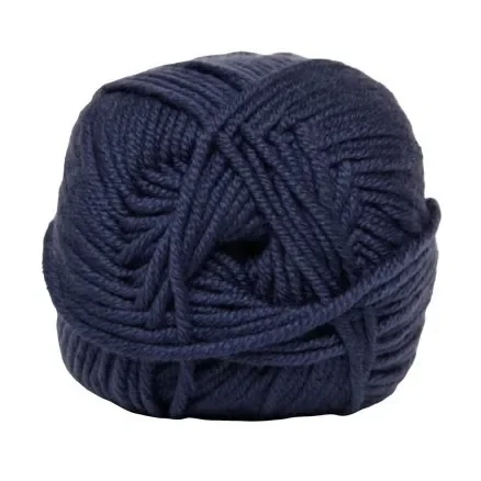 Hjertegarn 90 Extrafine Merino Garn 2163 Mörk Jeansblå Snabb leverans