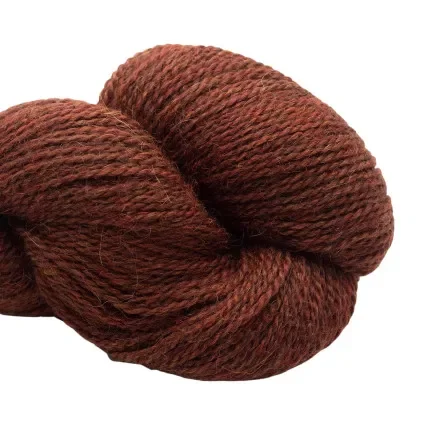 BC Garn Babyalpaca 10/2 125 Jättemörkbrun Melerat Reapris